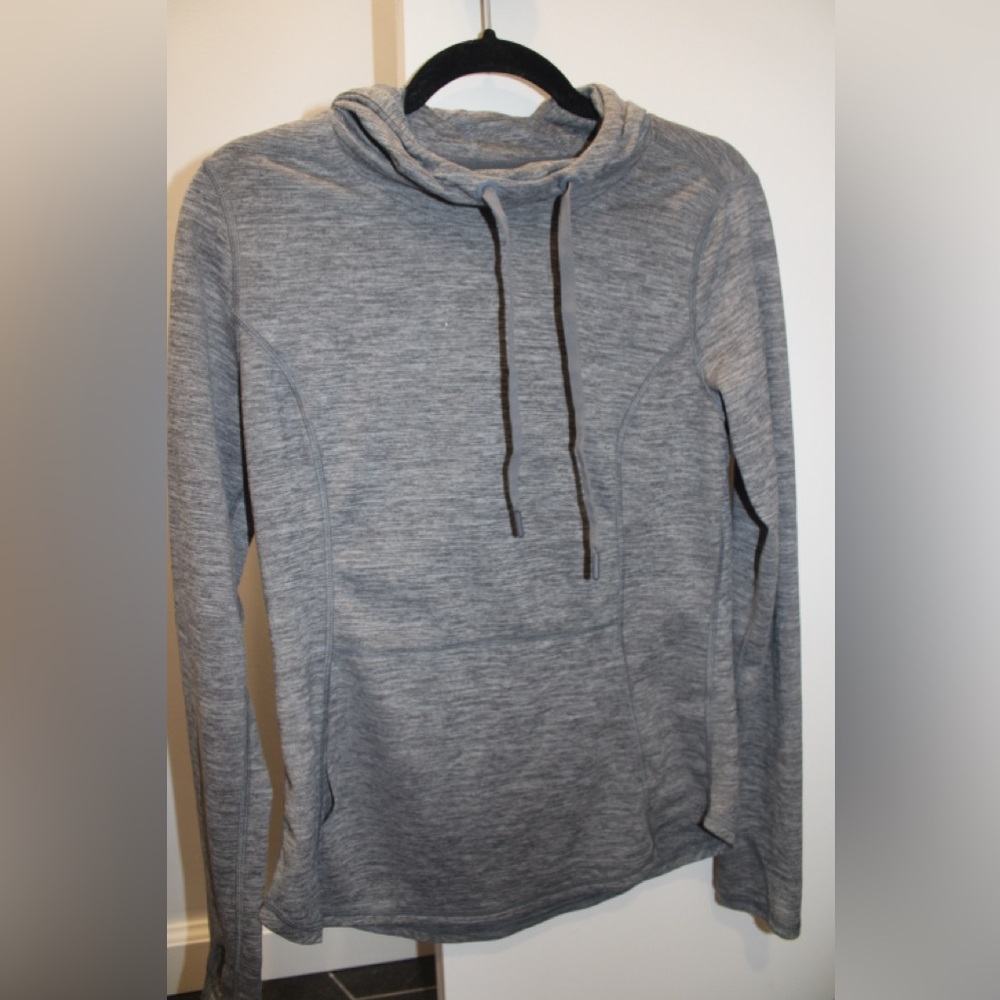 90 Degree By Reflex Woman’s Small Gray Pullover Sweater Cowl Neck